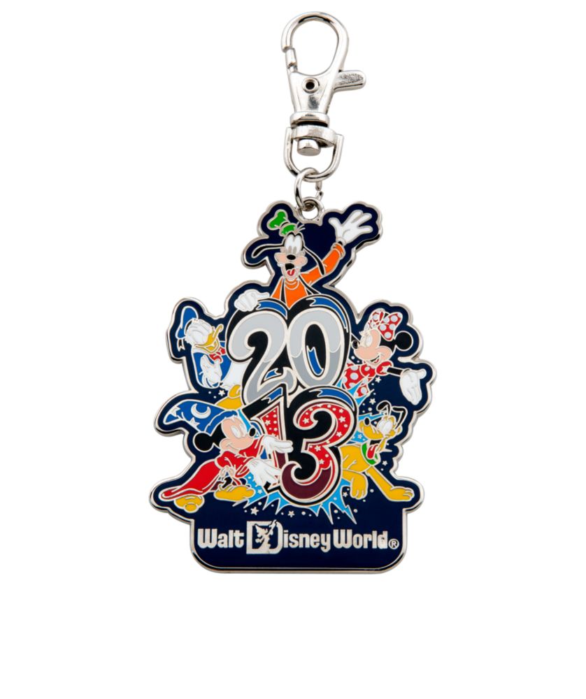 Sorcerer Mickey Mouse Lanyard Medal - Walt Disney World - 2013