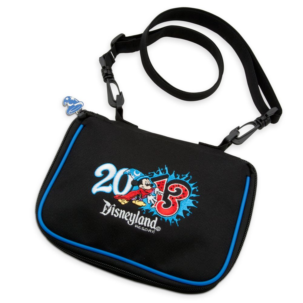Sorcerer Mickey Mouse Pin Trading Bag - Disneyland 2013 - Small