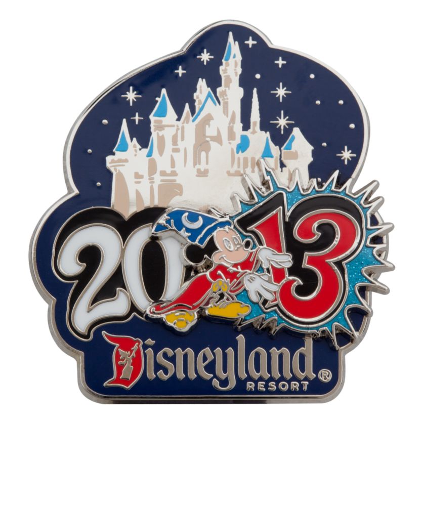 Sorcerer Mickey Mouse Pin - Disneyland - 2013