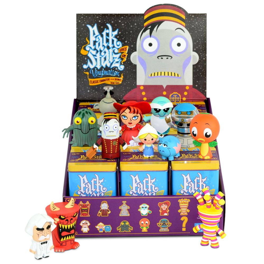 Vinylmation Park Starz 2 Series Tray 3'' Figures