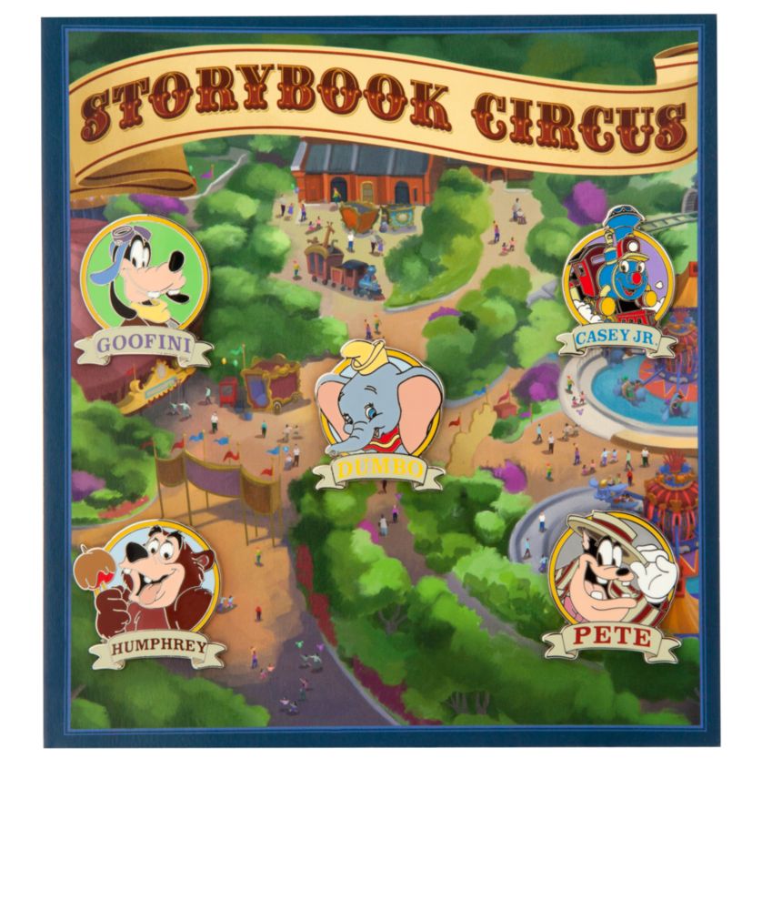 Storybook Circus Pin Set - Walt Disney World