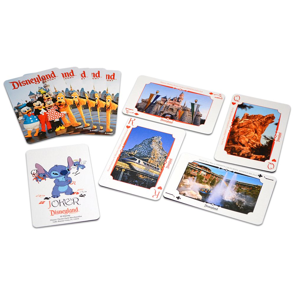 Disneyland Playing Cards