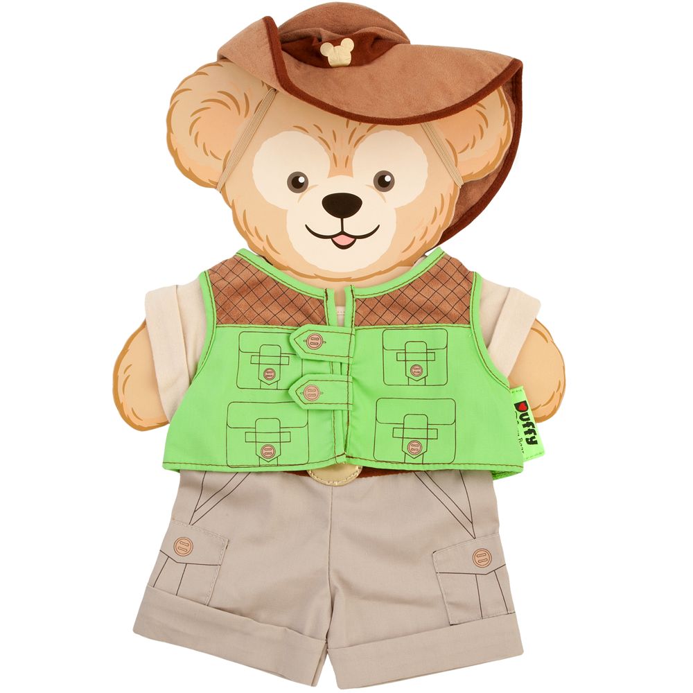 Duffy the Disney Bear Kilimanjaro Safari Costume -- 17'' H