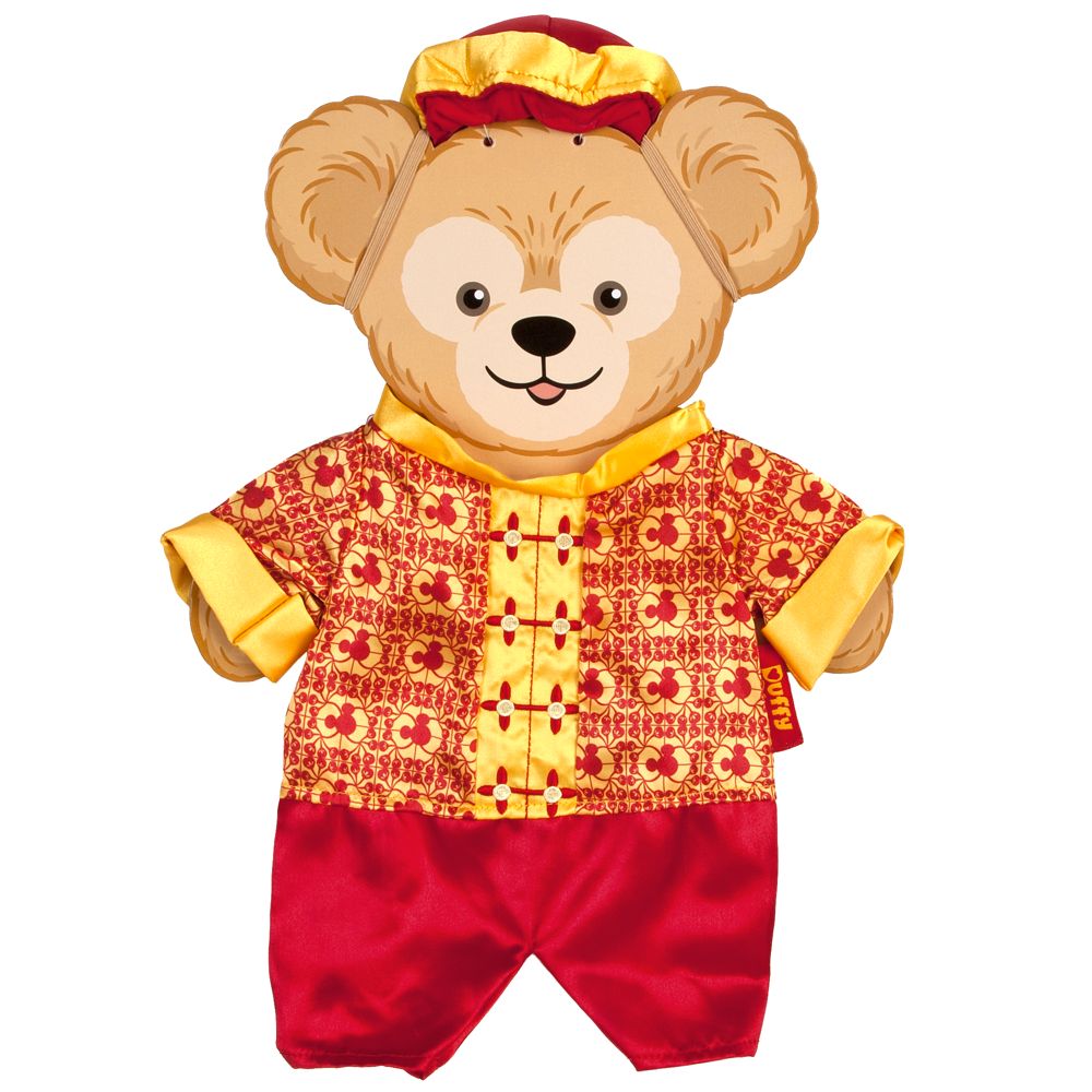 Duffy the Disney Bear China Costume -- 17'' H