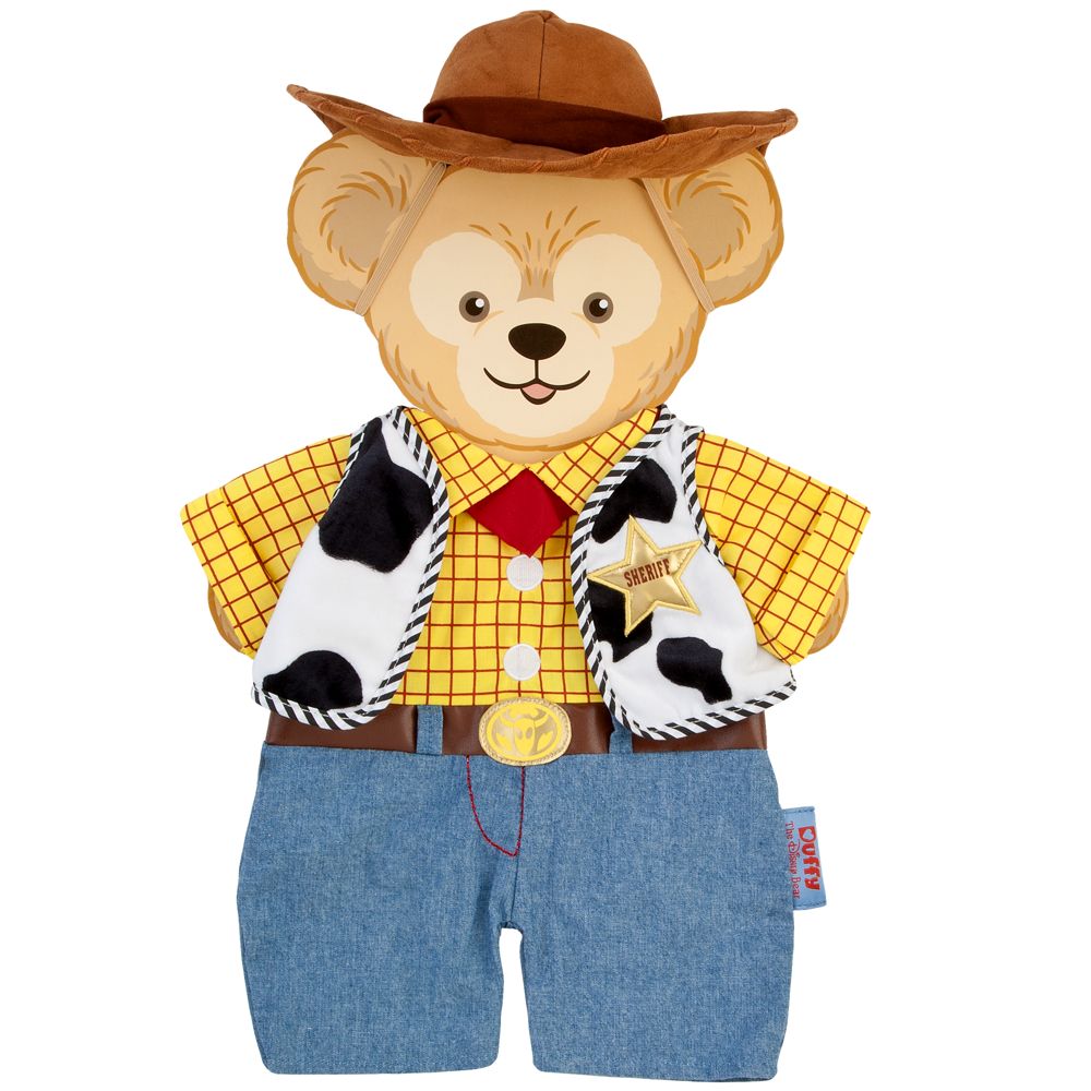 Duffy the Disney Bear Woody Costume -- 17'' H