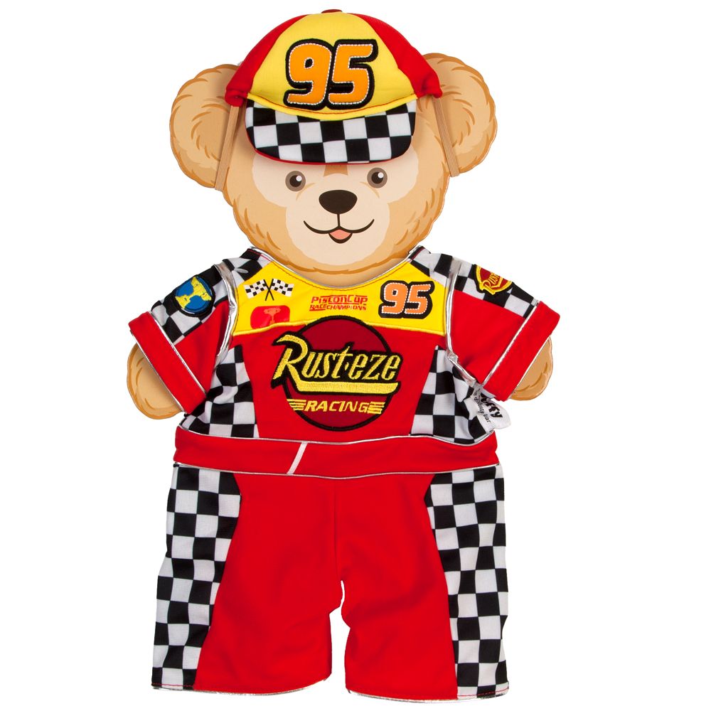 Duffy the Disney Bear Cars Lightning McQueen Costume - 17''