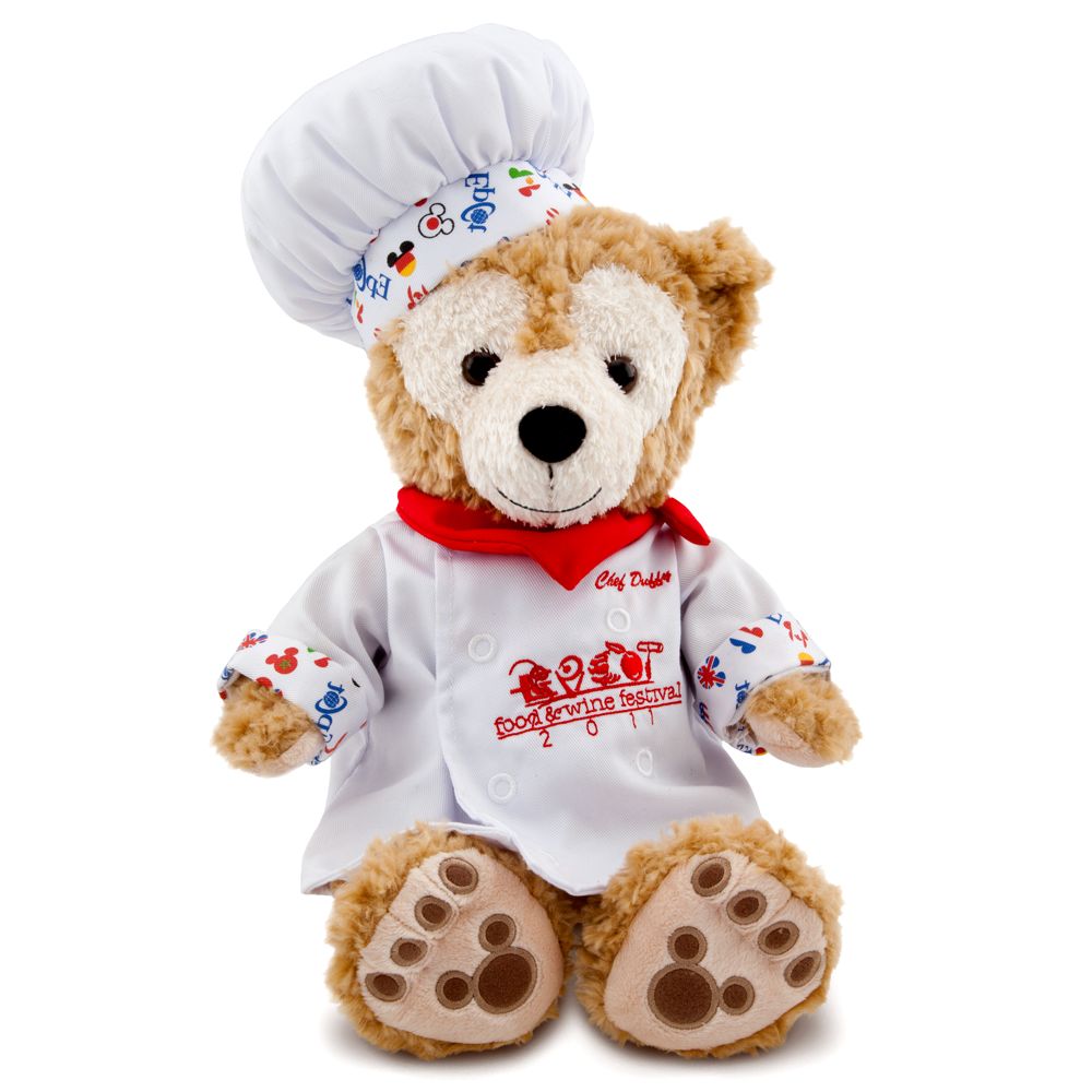 Epcot International Food and Wine Festival Duffy the Disney Bear -- 12'' H