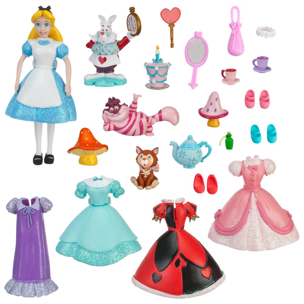 disney alice in wonderland playset