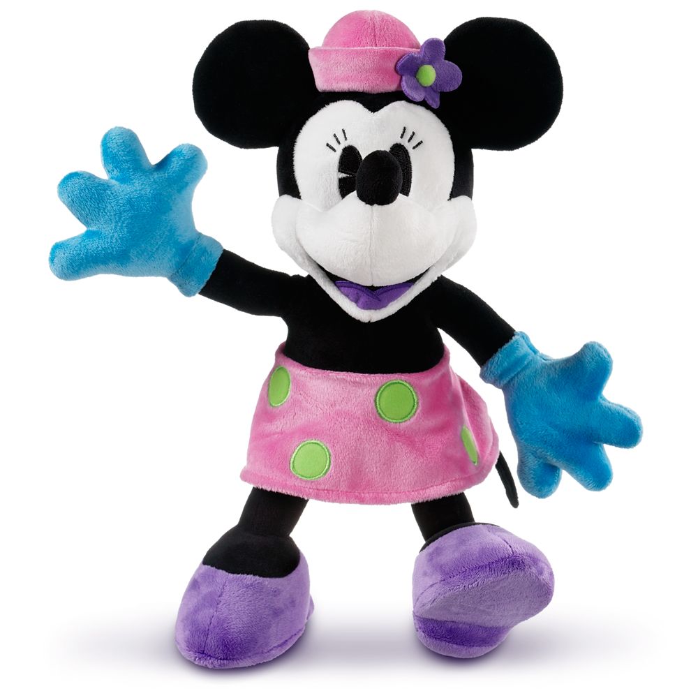 Poseable Minnie Mouse Plush Toy -- 12'' H