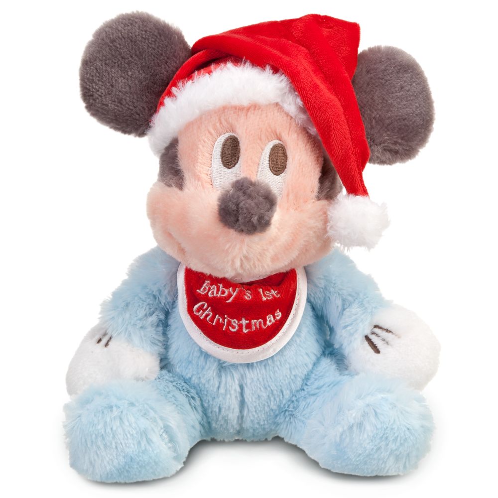 santa mickey mouse plush