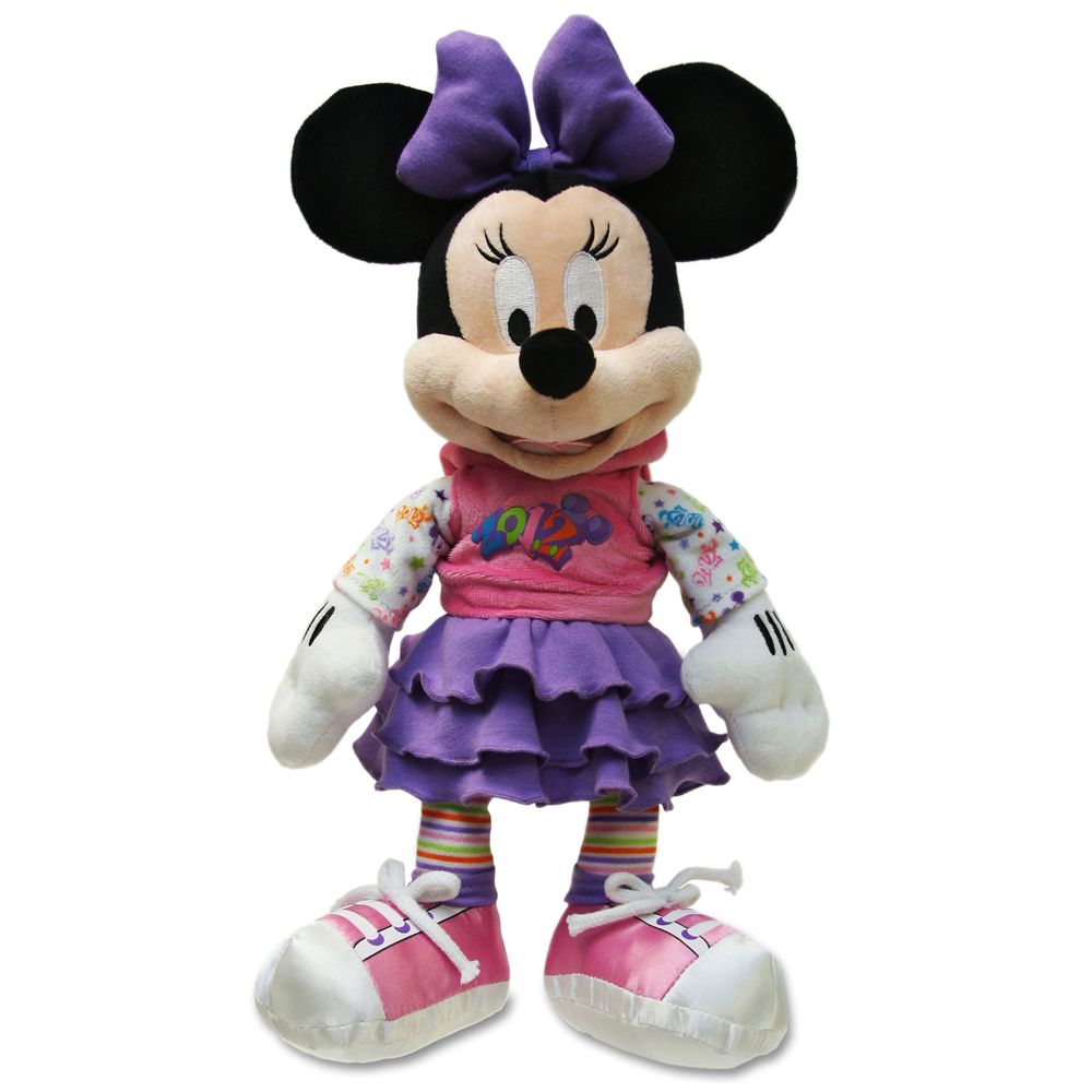 2012 Disney Parks Minnie Mouse Plush Toy -- 12''