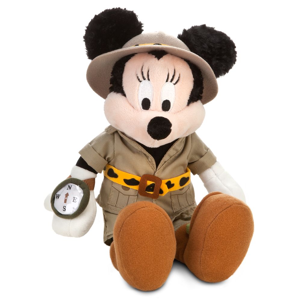 Safari Minnie Mouse Plush -- 10''
