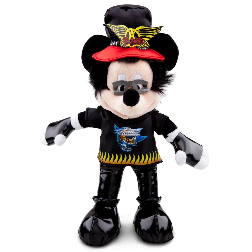 Rock and Roll Mickey Mouse Plush -- 13''