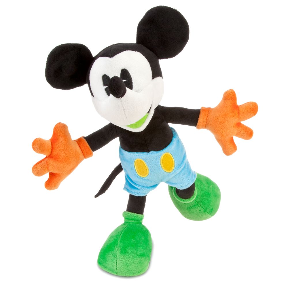 Poseable Mickey Mouse Plush -- 12''