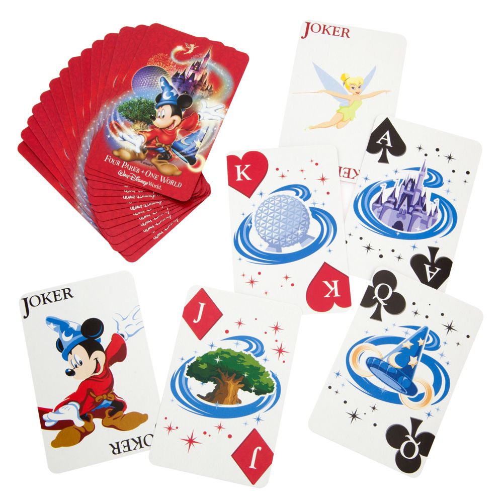 ''Four Parks, One World'' Walt Disney World Playing Cards