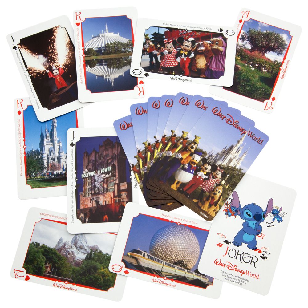 Walt Disney World Resort Playing Cards