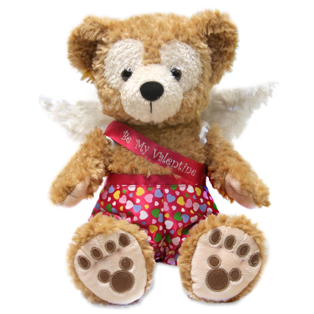 ''Be My Valentine'' Duffy the Disney Bear Plush Toy -- 12'' H