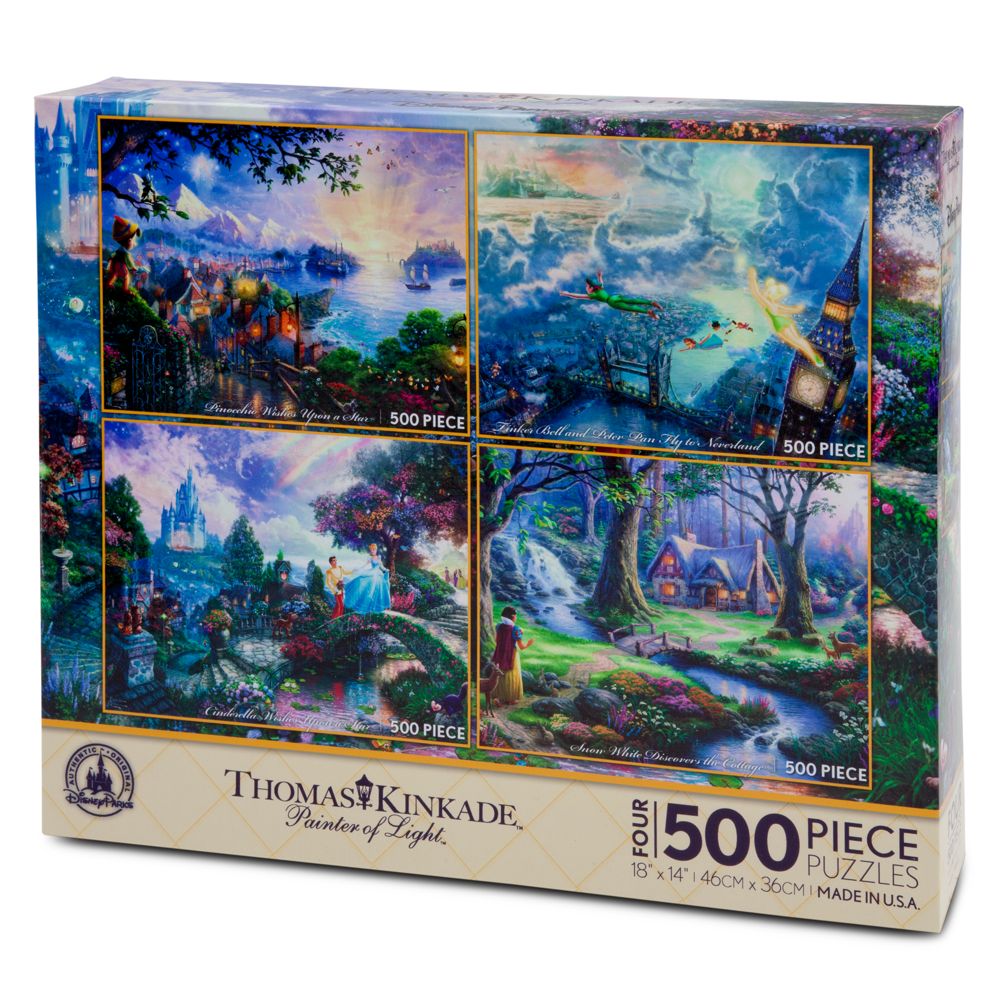 Thomas Kinkade Puzzle Set