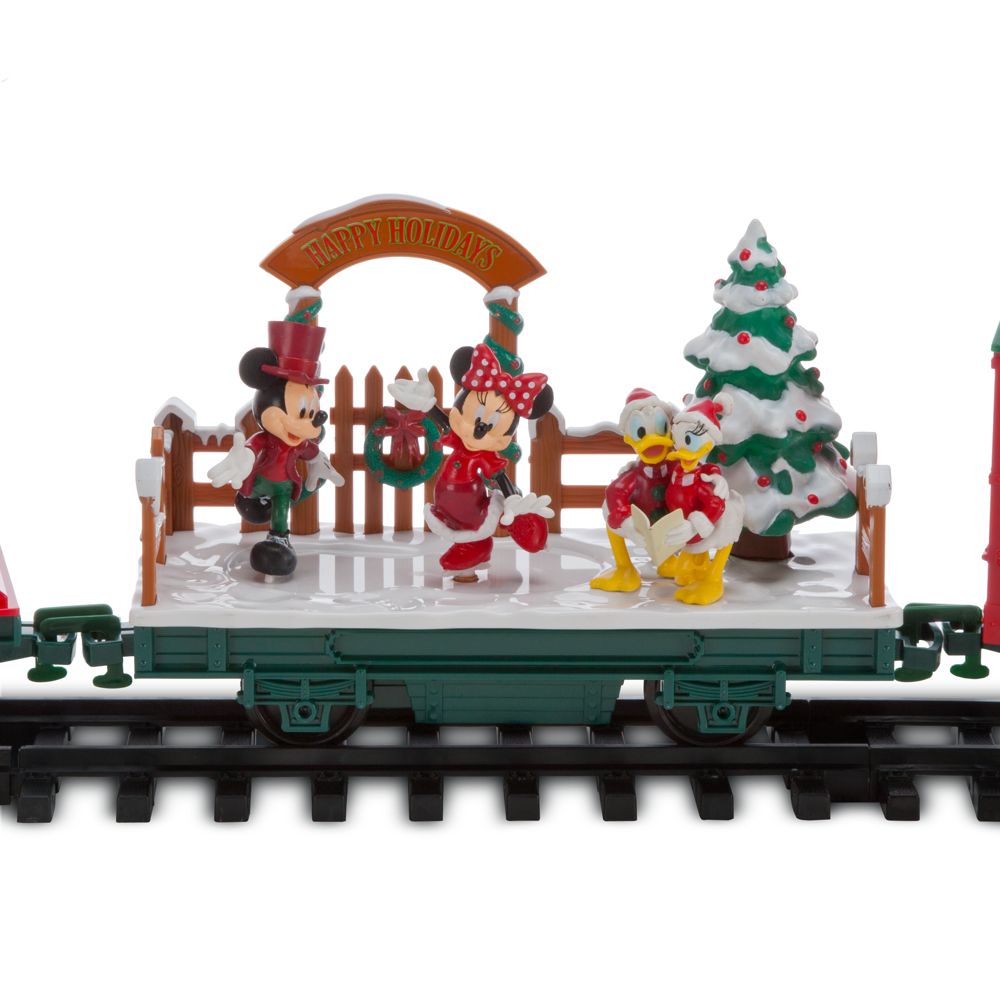 disney world christmas train set