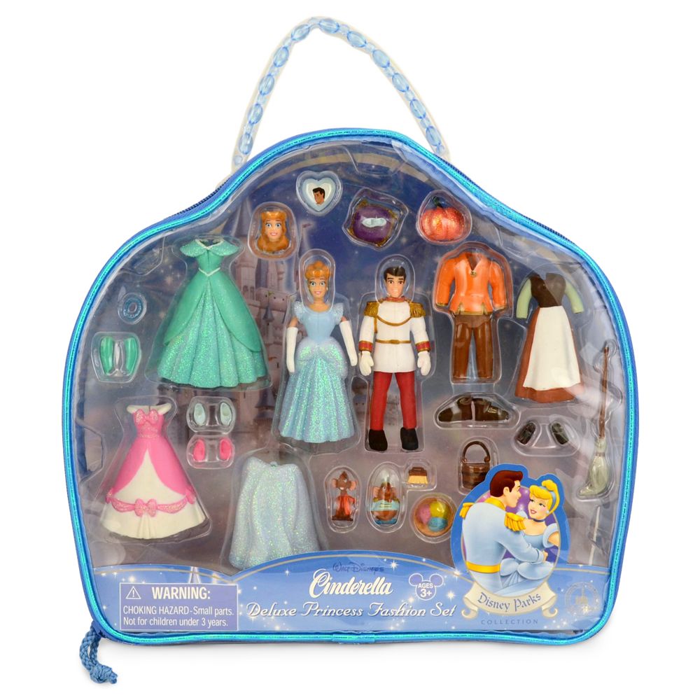 Cinderella Figurine Deluxe Fashion Play Set