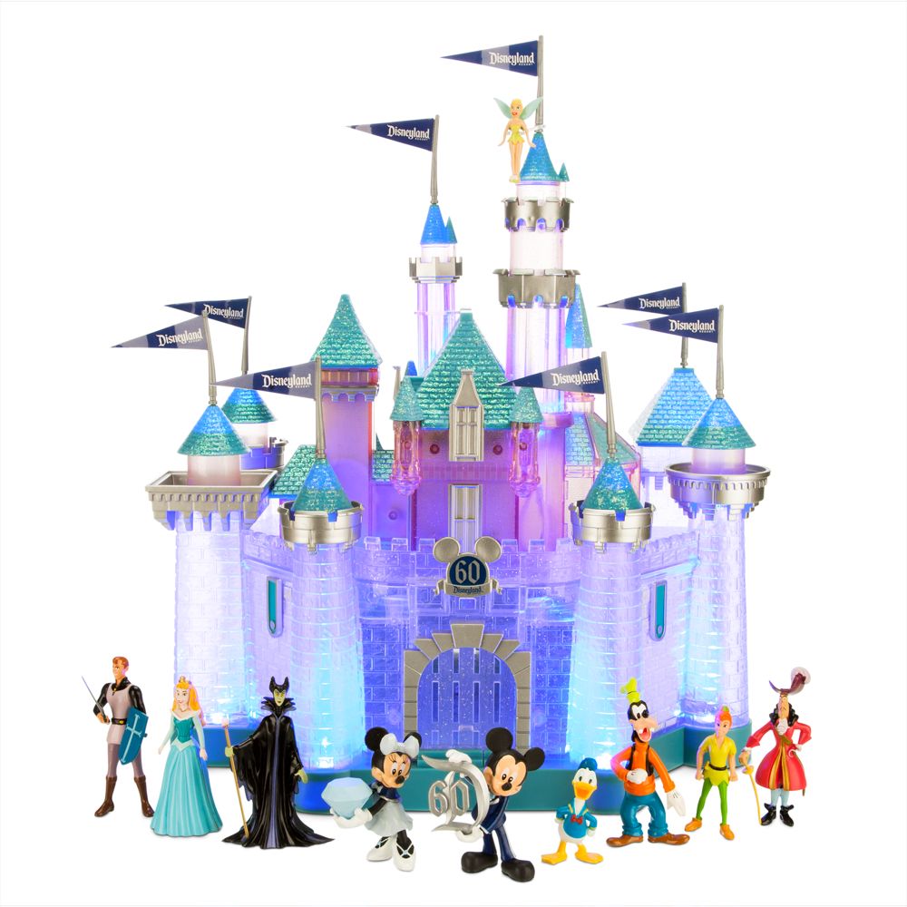 disneyland 60th anniversary castle playset