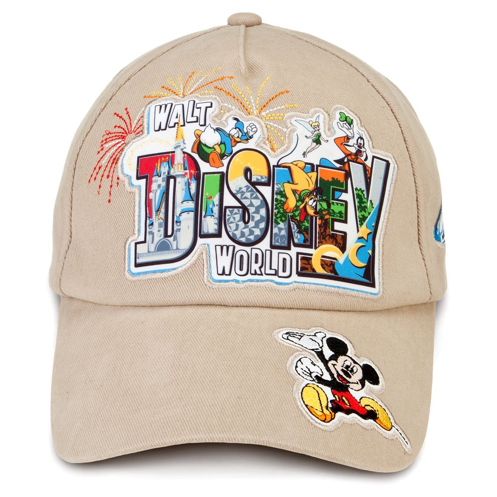 Retro Walt Disney World Baseball Cap for Adults