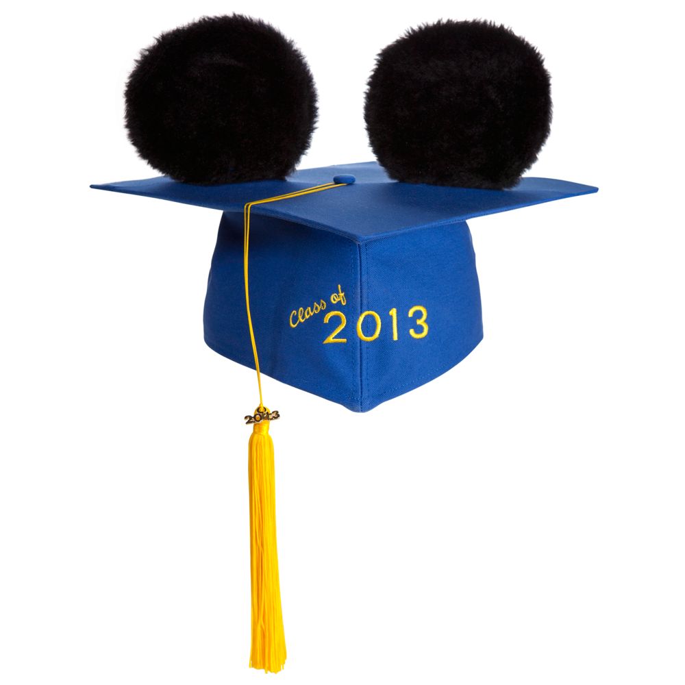Mickey Mouse Ear Hat Graduation Cap for Adults
