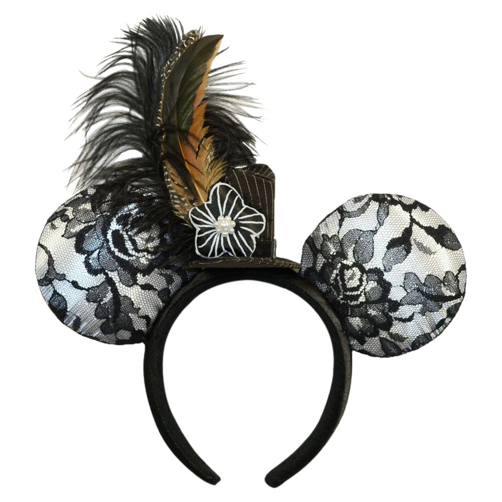 Minnie Mouse Ear Headband - Lace