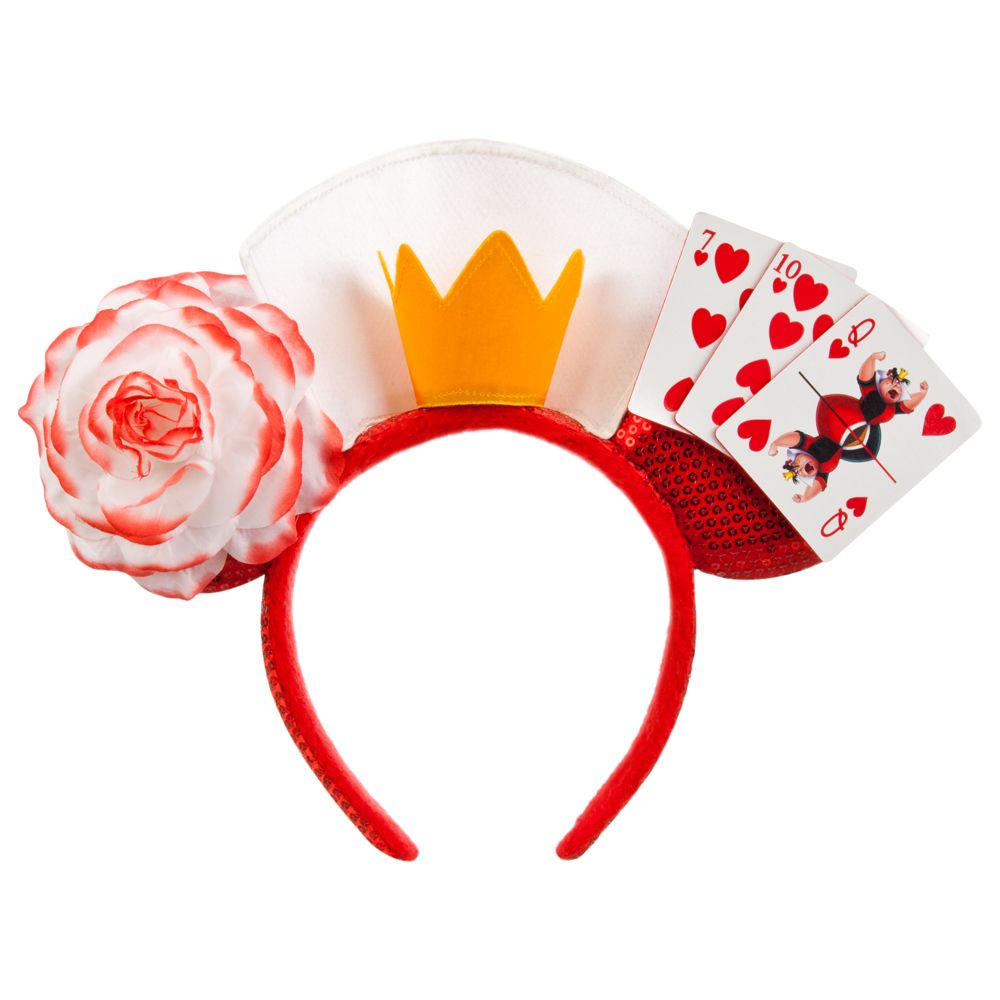 Queen of Hearts Ear Headband