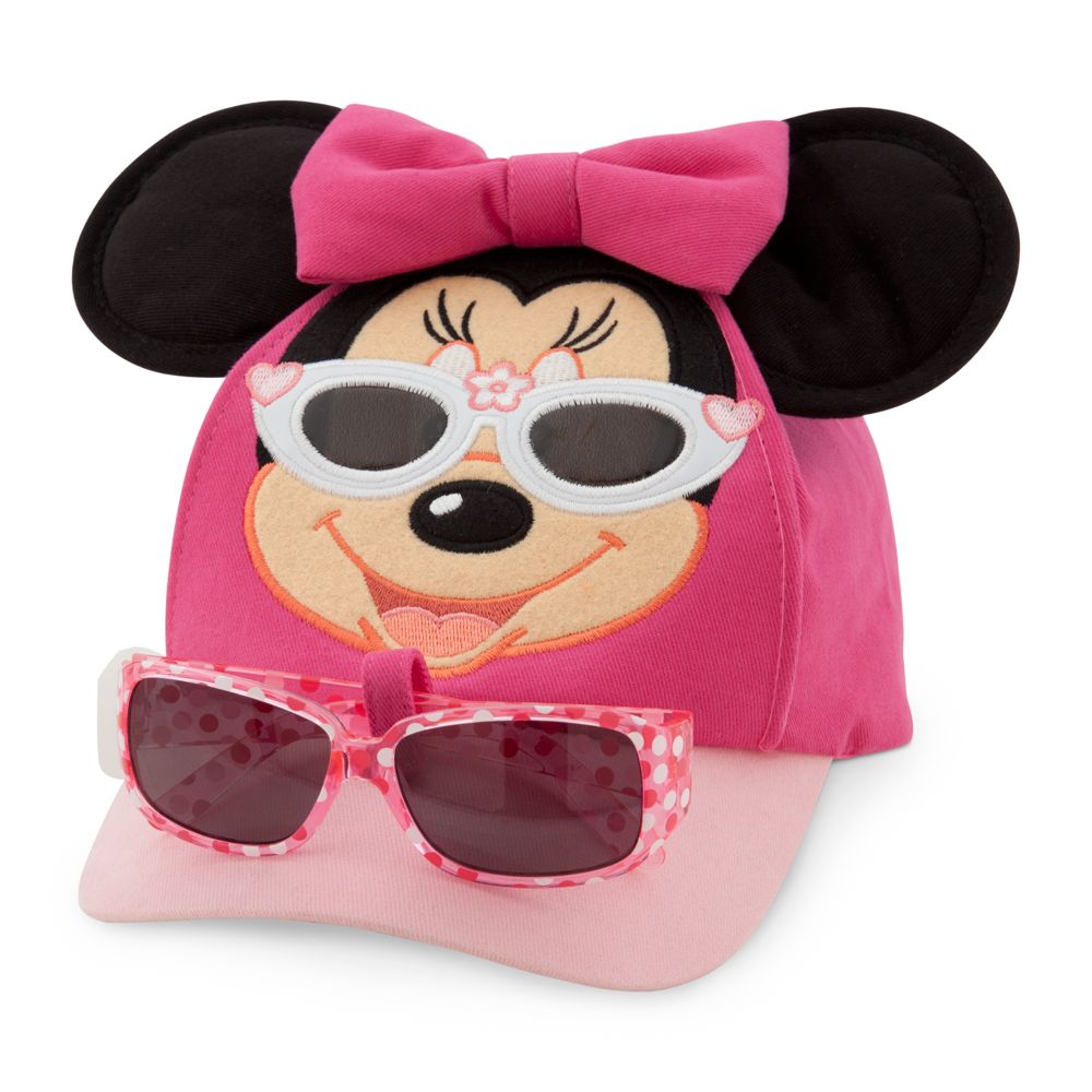 Minnie Mouse Hat and Sunglasses Set for Toddlers
