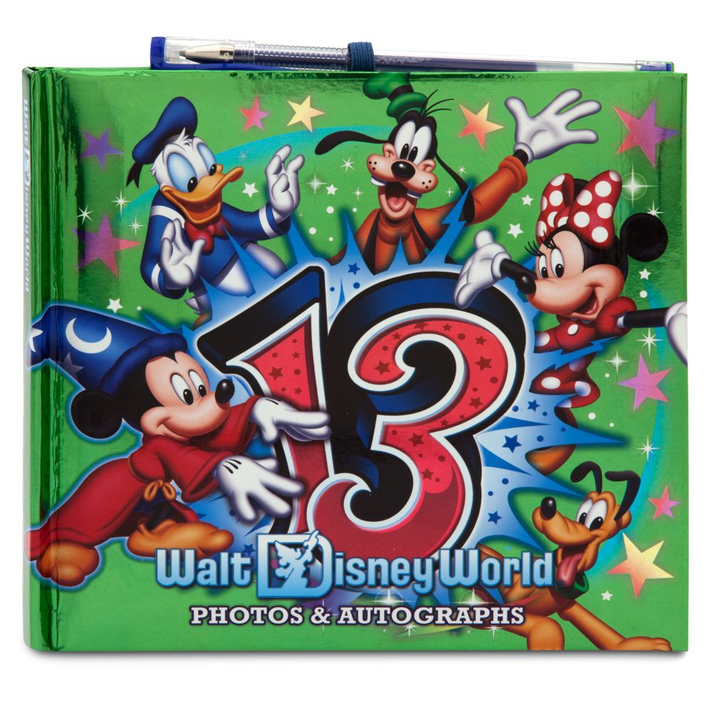 Sorcerer Mickey Mouse Autograph Book - Walt Disney World 2013