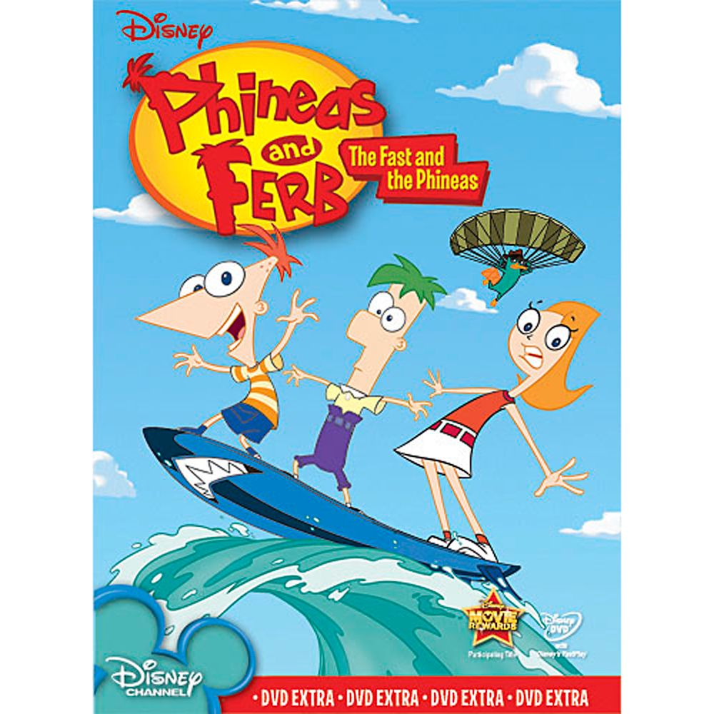 Phineas and Ferb: The Fast and the Phineas DVD