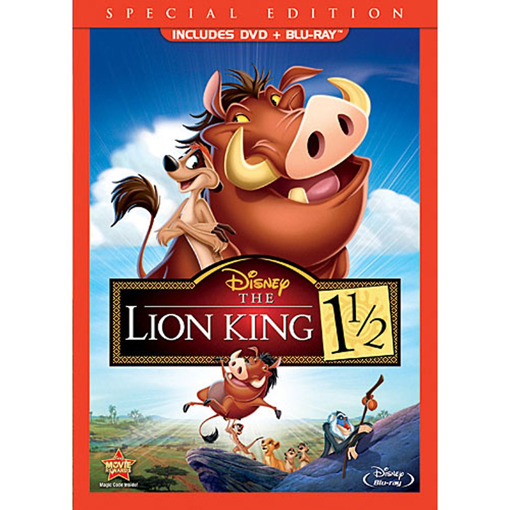 The Lion King 1 1/2 2-Disc Blu-ray and DVD Special Edition