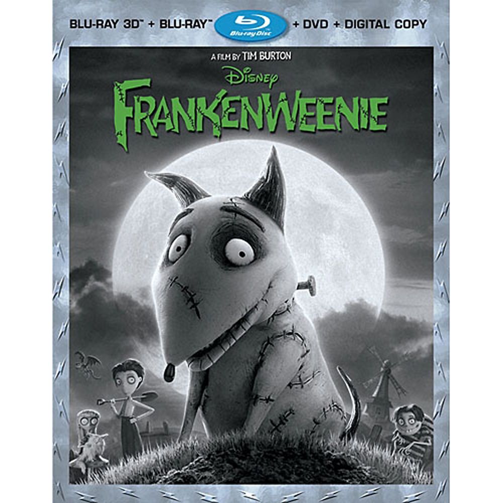 Frankenweenie 3-D Blu-ray 4-Disc Combo Pack