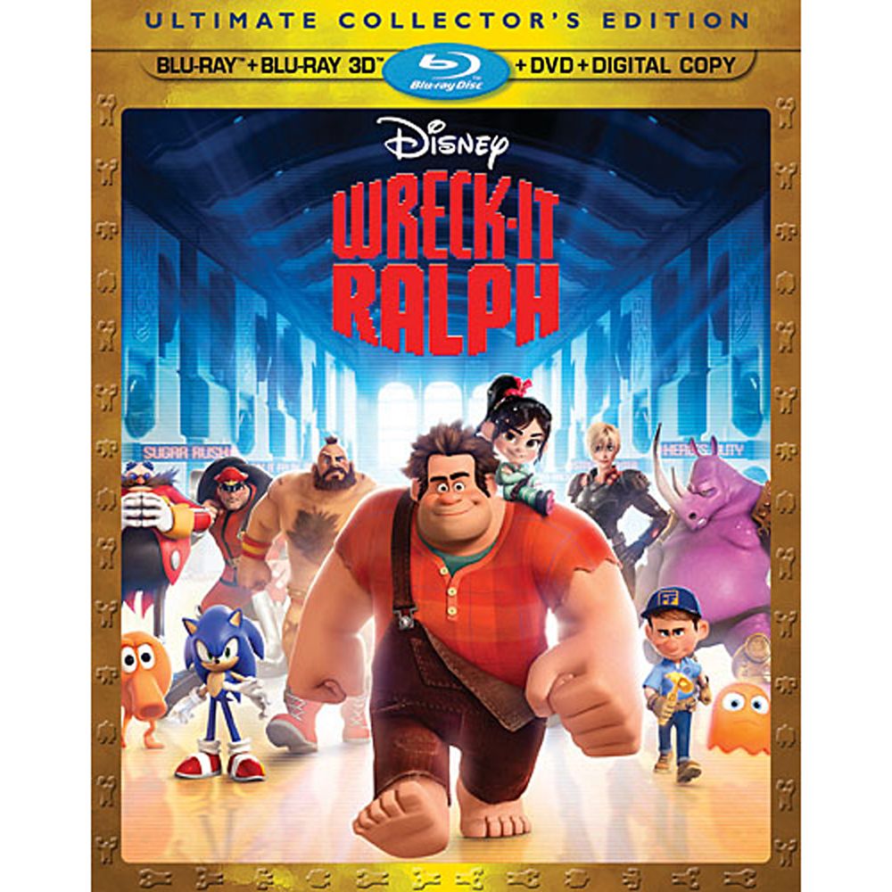 Wreck-It Ralph 3-D Blu-ray 4-Disc Combo Pack