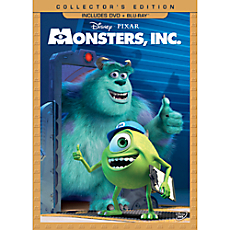 Monsters, Inc. DVD and Blu-ray Combo Pack - Collector's Edition