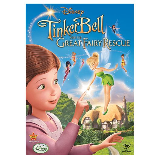 Tinker Bell and the Great Fairy Rescue DVD