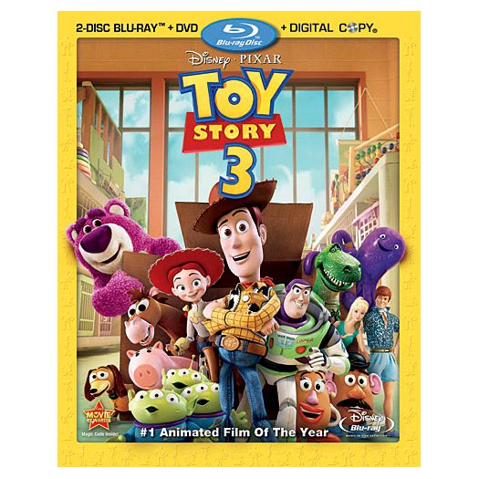 Toy Story 3: 2 Disc Blu-ray + DisneyFile* + DVD