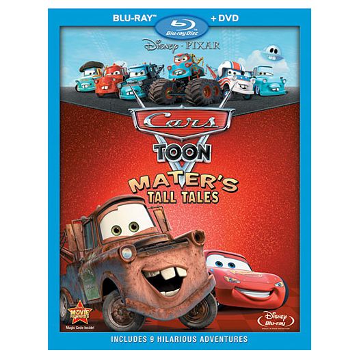 Cars Toon: Mater's Tall Tales Blu-ray and DVD Combo Pack