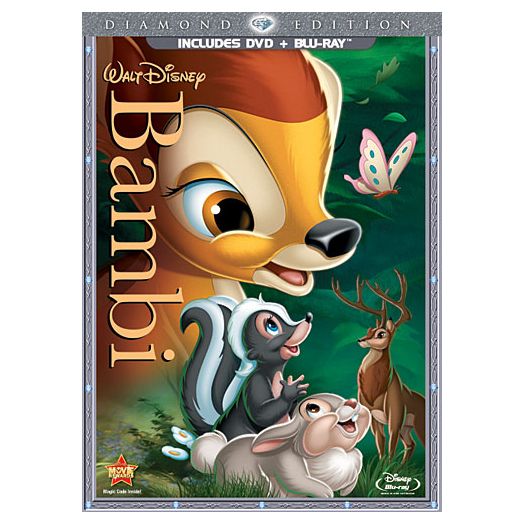 2-Disc Bambi: Diamond Edition Blu ray Combo Pack (BD + DVD in DVD Amaray)