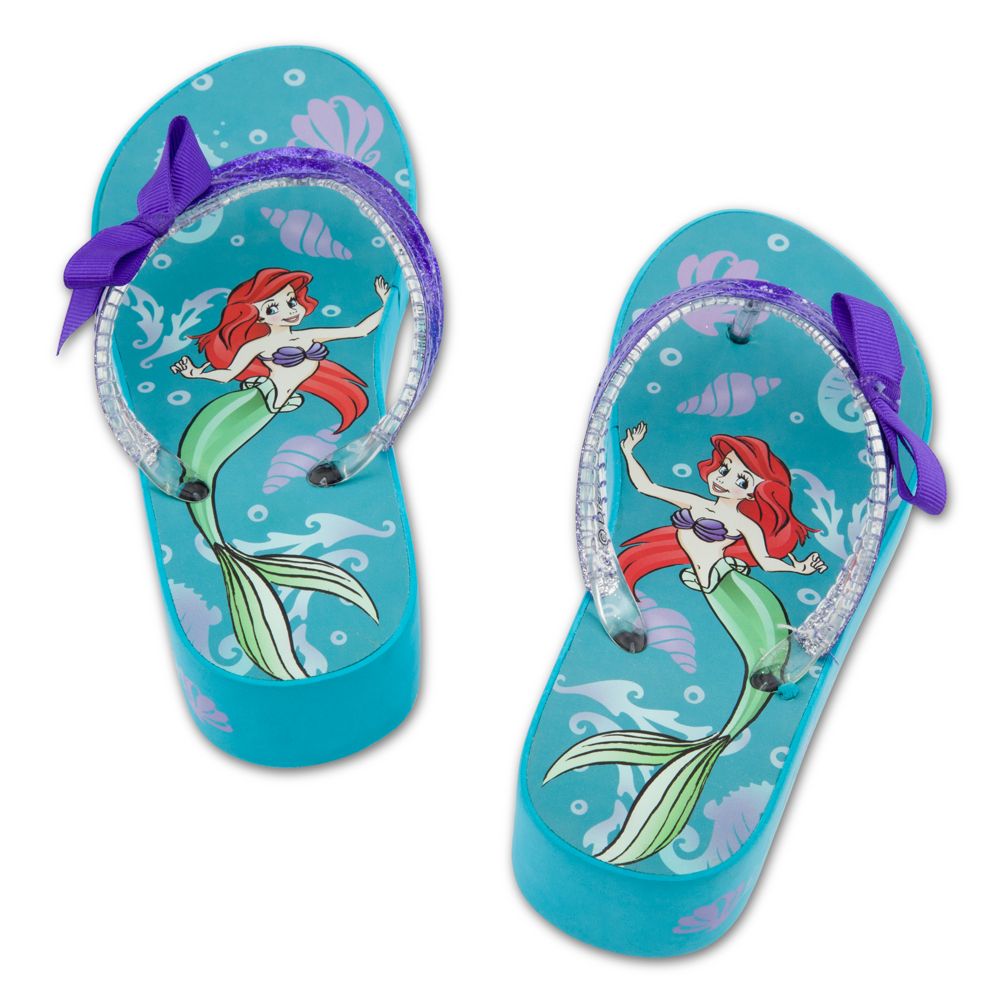 Platform Ariel Flip Flops for Girls