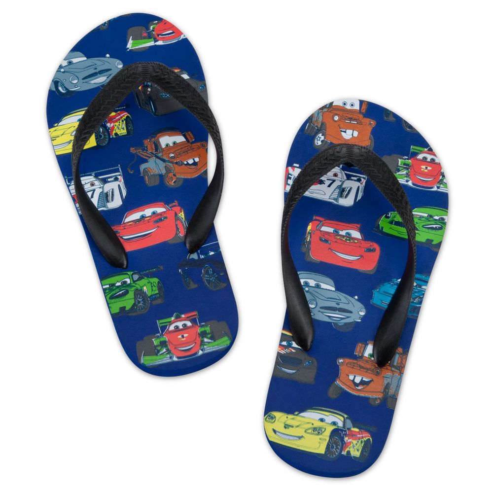 Cars 2 Flip Flops for Boys