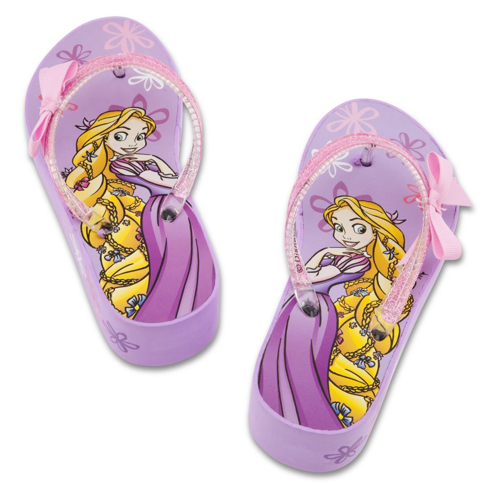 Platform Rapunzel Flip Flops for Girls