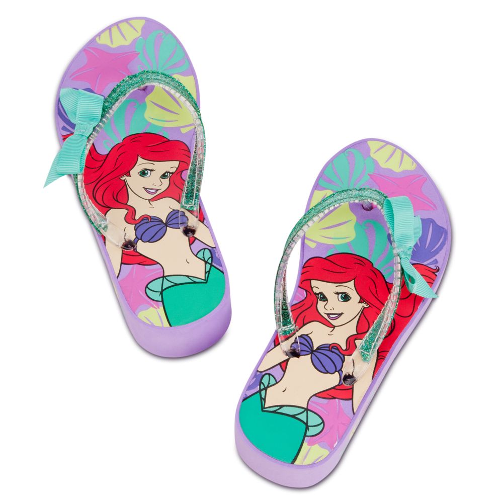 Ariel Platform Flip Flops for Girls