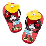 Minnie Mouse Flip Flops for Girls