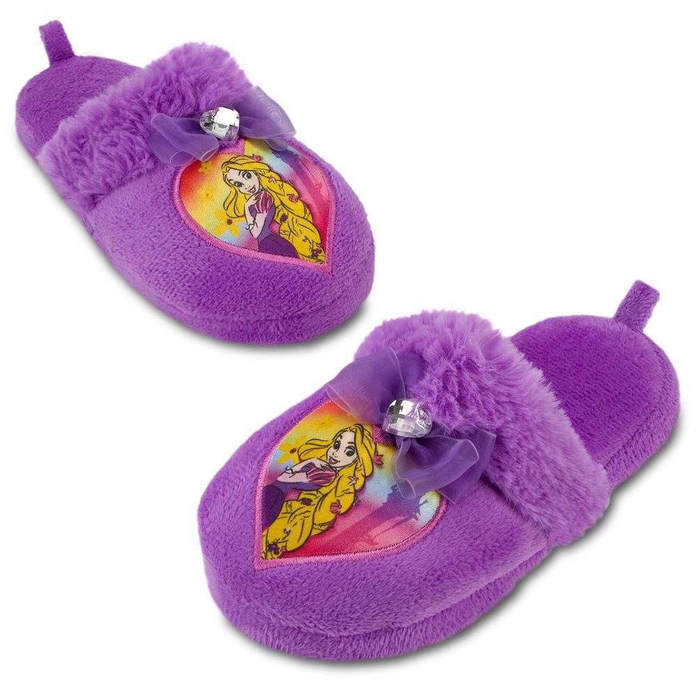 Plush Tangled Rapunzel Slippers for Girls
