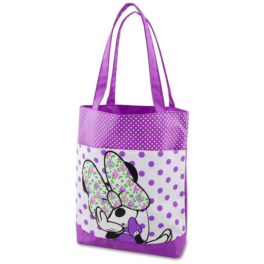 Floral Minnie Mouse Tote