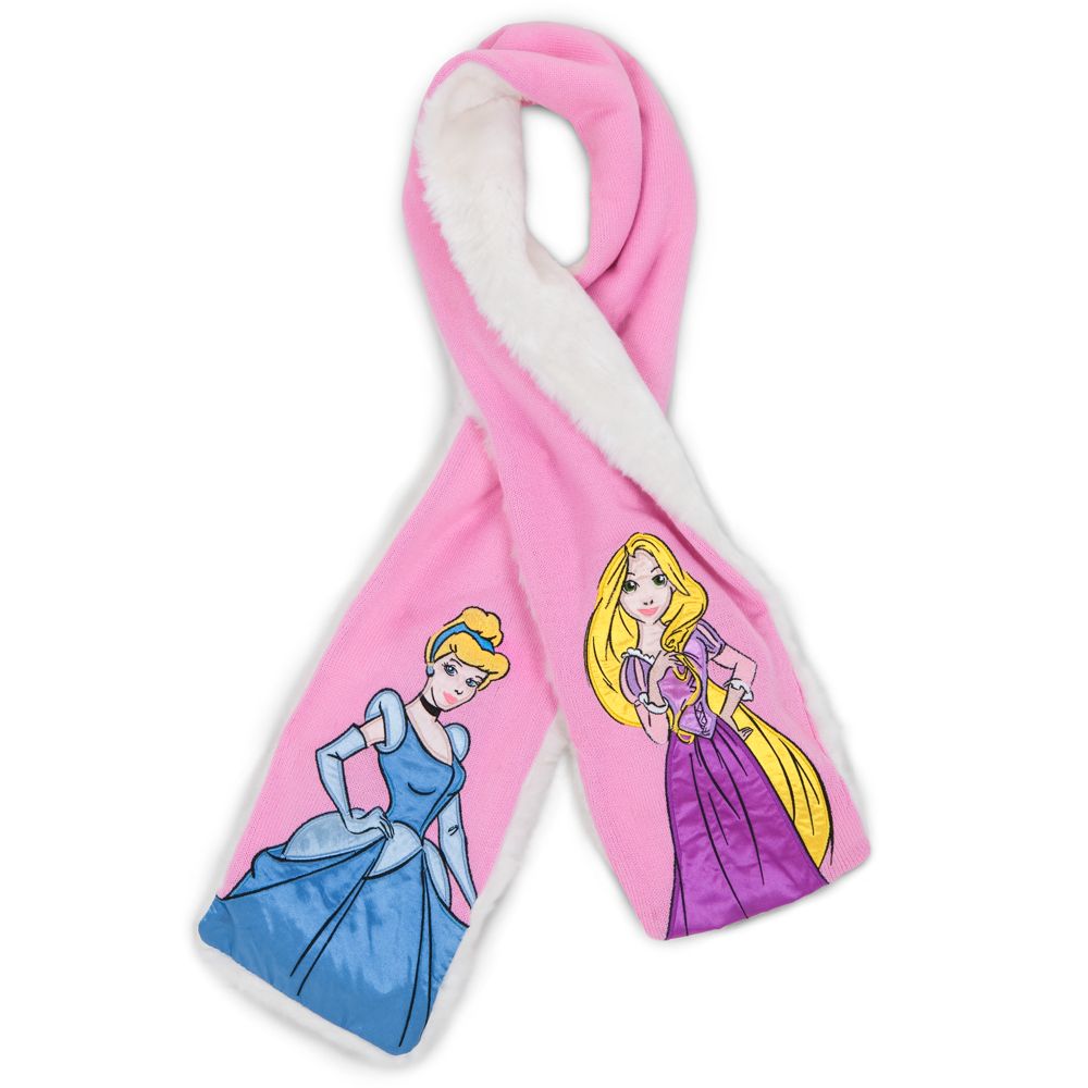 Knit Disney Princess Scarf for Girls