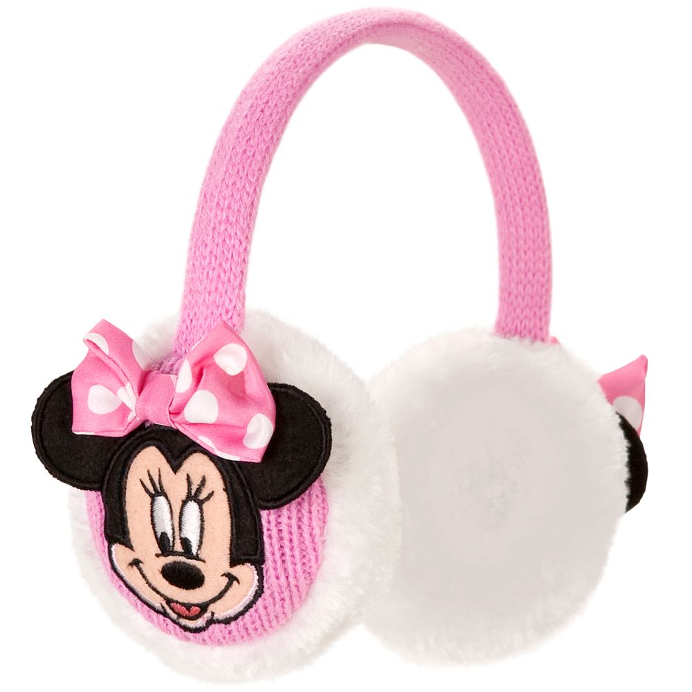 Pink Minnie Mouse Ear Muffs for Girls