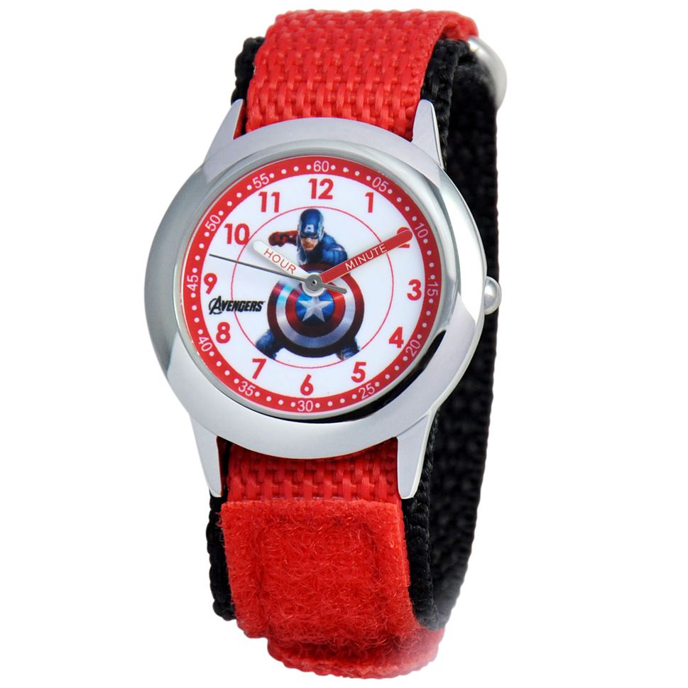Captain America Time Teacher Watch for Kids